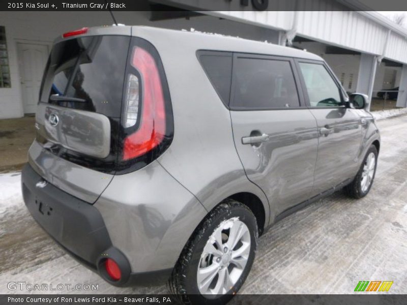 Titanium Gray / Black 2015 Kia Soul +