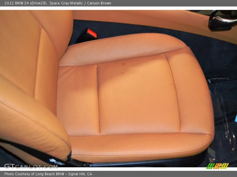 Front Seat of 2012 Z4 sDrive28i