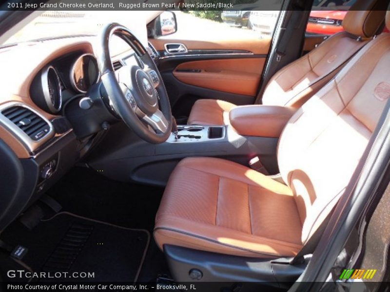 Rugged Brown Pearl / New Saddle/Black 2011 Jeep Grand Cherokee Overland