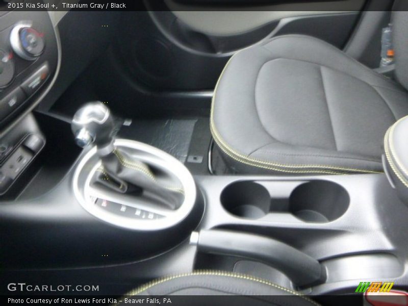 Titanium Gray / Black 2015 Kia Soul +