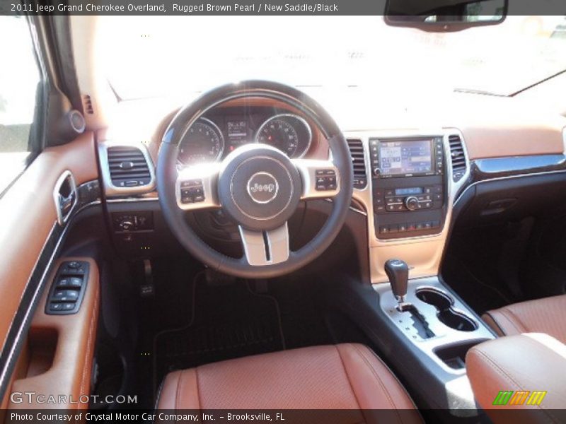 Rugged Brown Pearl / New Saddle/Black 2011 Jeep Grand Cherokee Overland