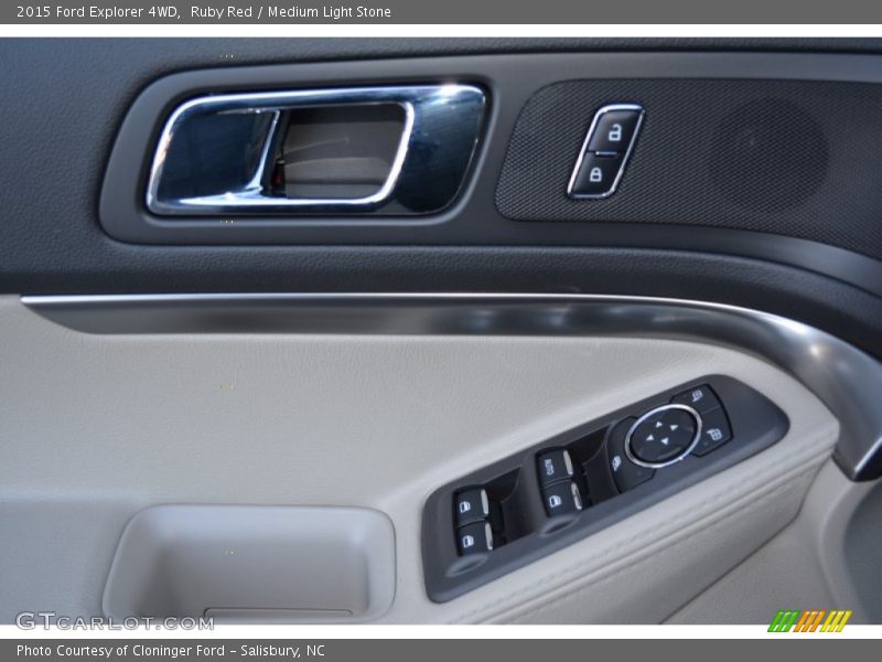 Ruby Red / Medium Light Stone 2015 Ford Explorer 4WD