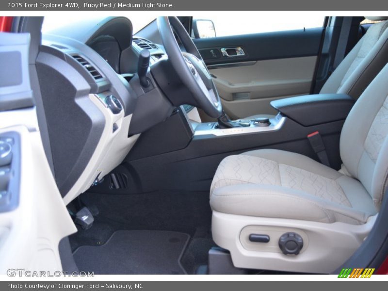 Ruby Red / Medium Light Stone 2015 Ford Explorer 4WD