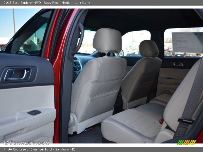 Ruby Red / Medium Light Stone 2015 Ford Explorer 4WD