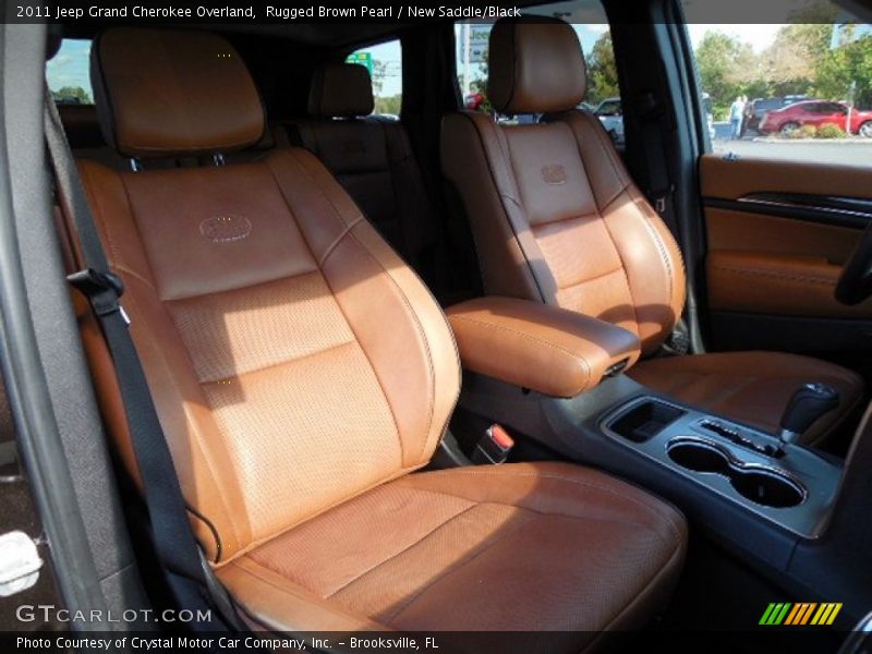 Front Seat of 2011 Grand Cherokee Overland