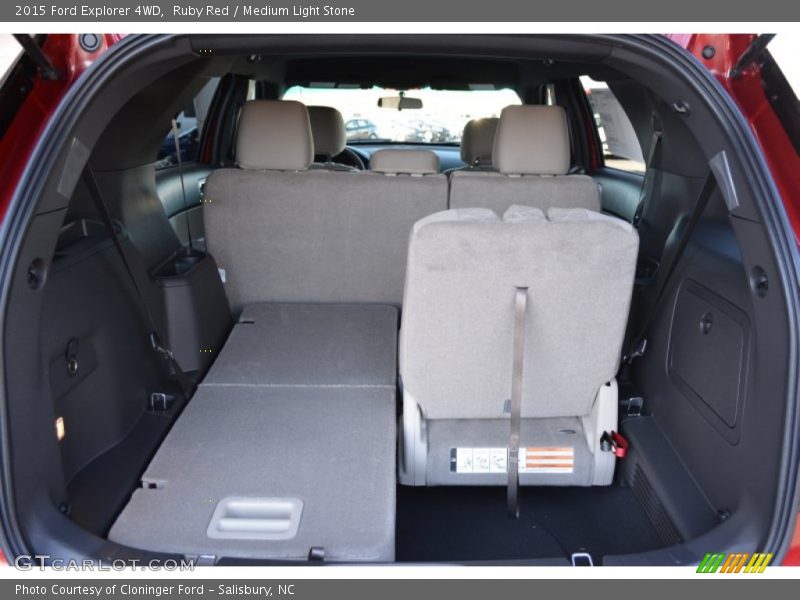 Ruby Red / Medium Light Stone 2015 Ford Explorer 4WD