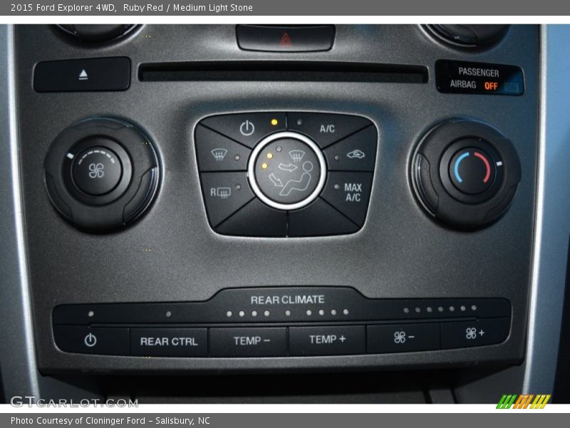 Ruby Red / Medium Light Stone 2015 Ford Explorer 4WD