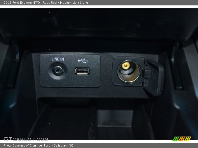 Ruby Red / Medium Light Stone 2015 Ford Explorer 4WD