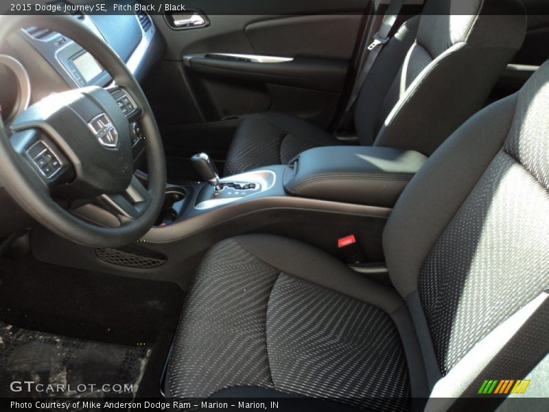Pitch Black / Black 2015 Dodge Journey SE