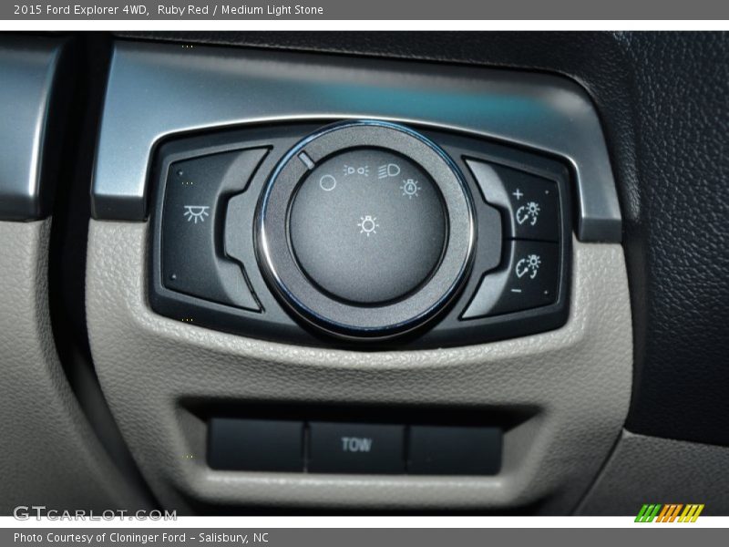 Ruby Red / Medium Light Stone 2015 Ford Explorer 4WD