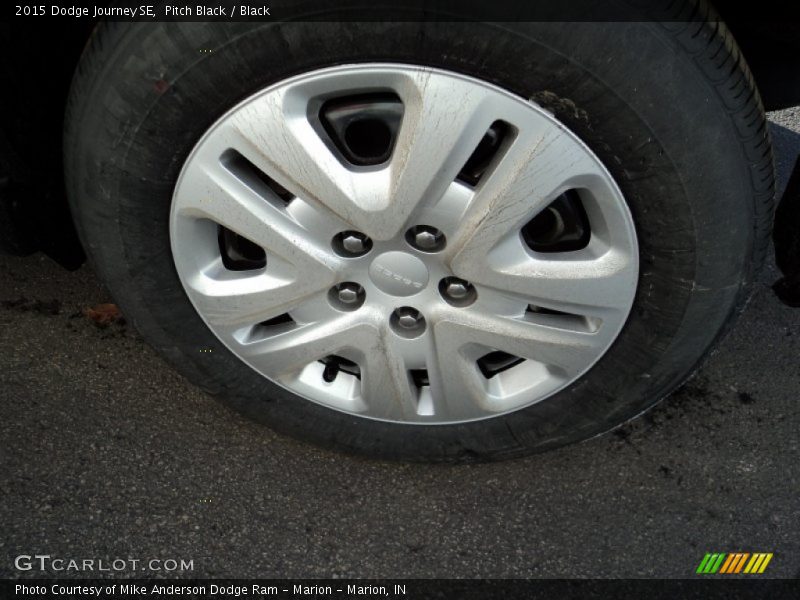Pitch Black / Black 2015 Dodge Journey SE