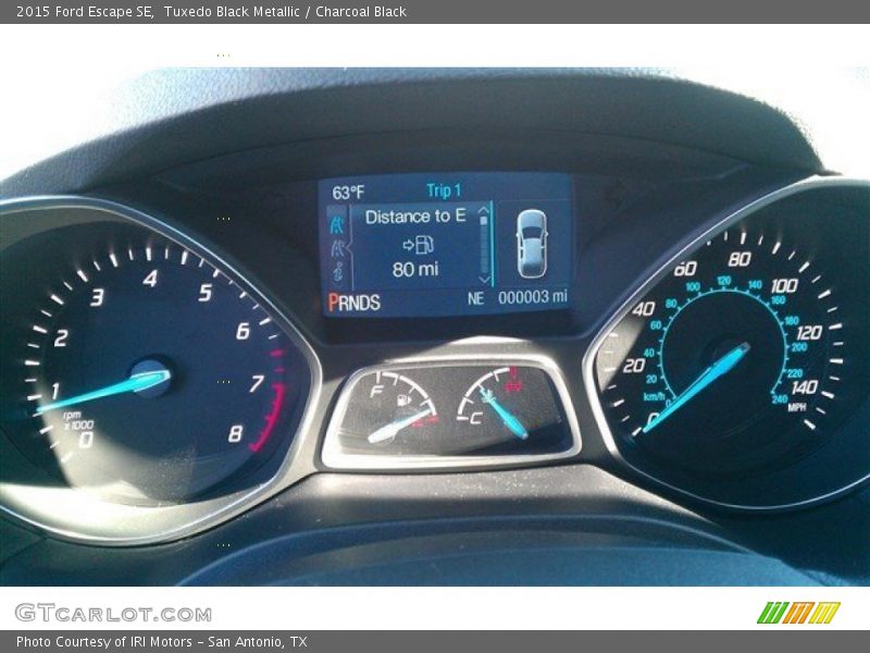 Tuxedo Black Metallic / Charcoal Black 2015 Ford Escape SE