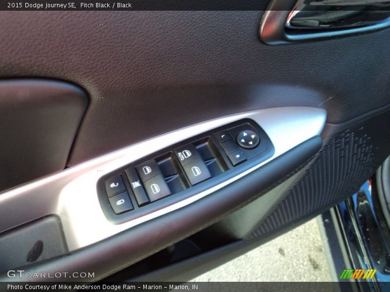 Pitch Black / Black 2015 Dodge Journey SE
