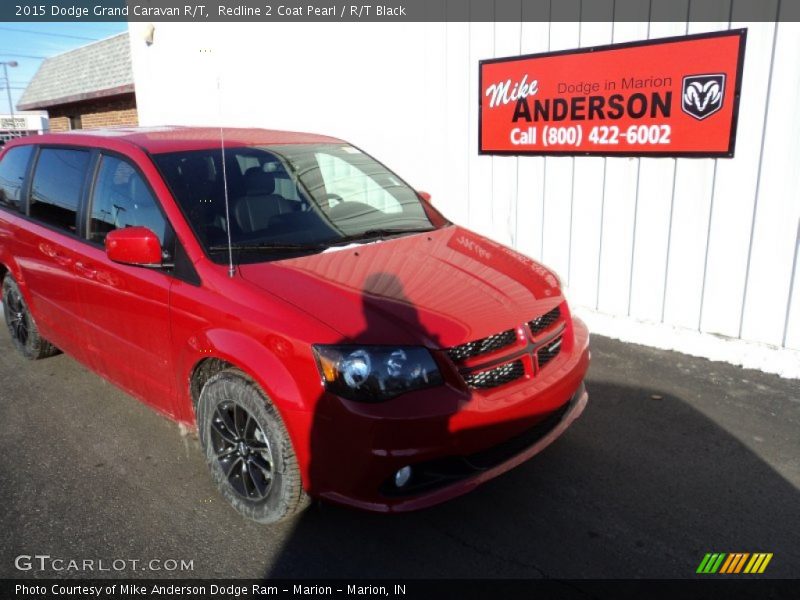 Redline 2 Coat Pearl / R/T Black 2015 Dodge Grand Caravan R/T