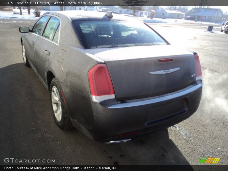 Granite Crystal Metallic / Black 2015 Chrysler 300 Limited