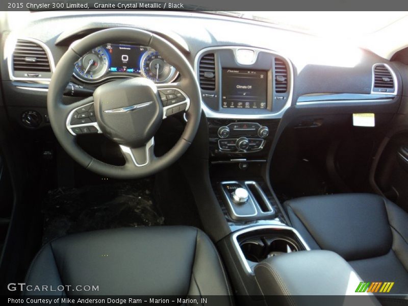 Granite Crystal Metallic / Black 2015 Chrysler 300 Limited