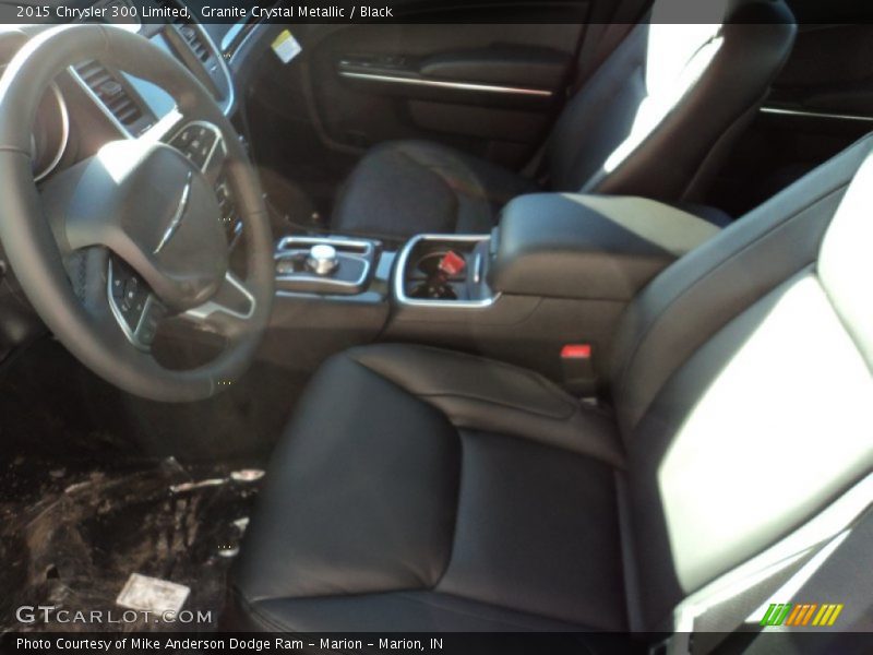Granite Crystal Metallic / Black 2015 Chrysler 300 Limited