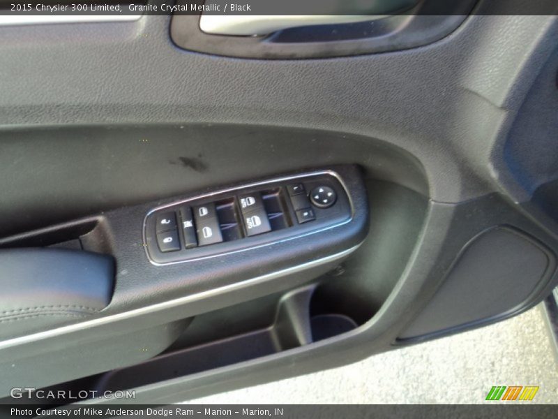 Granite Crystal Metallic / Black 2015 Chrysler 300 Limited