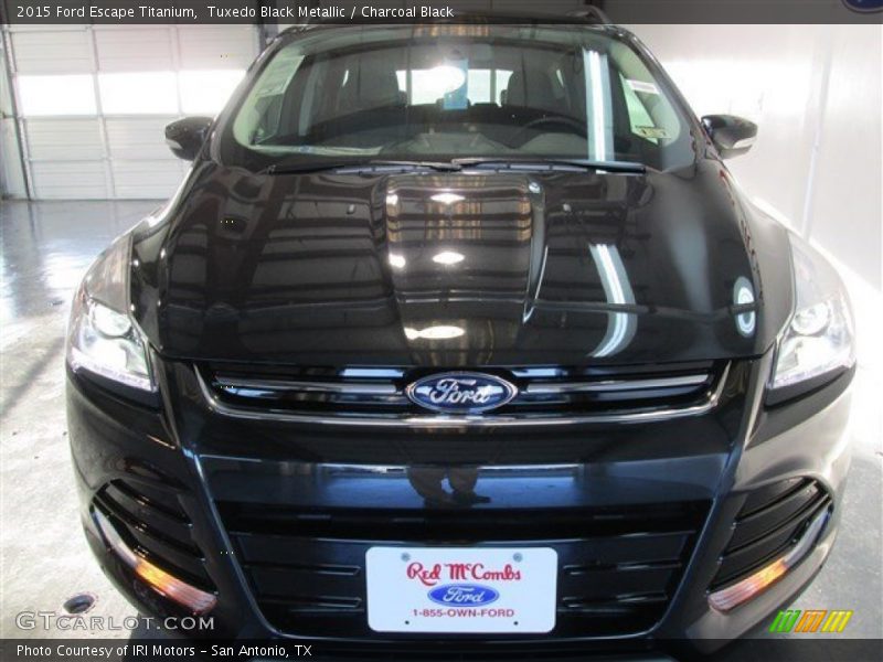 Tuxedo Black Metallic / Charcoal Black 2015 Ford Escape Titanium