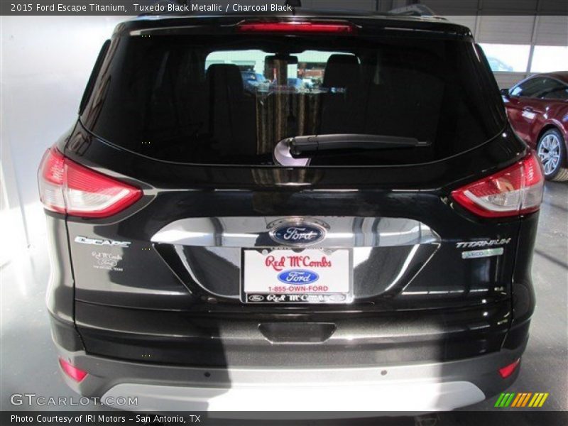 Tuxedo Black Metallic / Charcoal Black 2015 Ford Escape Titanium