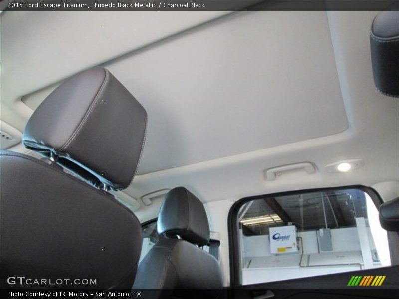 Tuxedo Black Metallic / Charcoal Black 2015 Ford Escape Titanium
