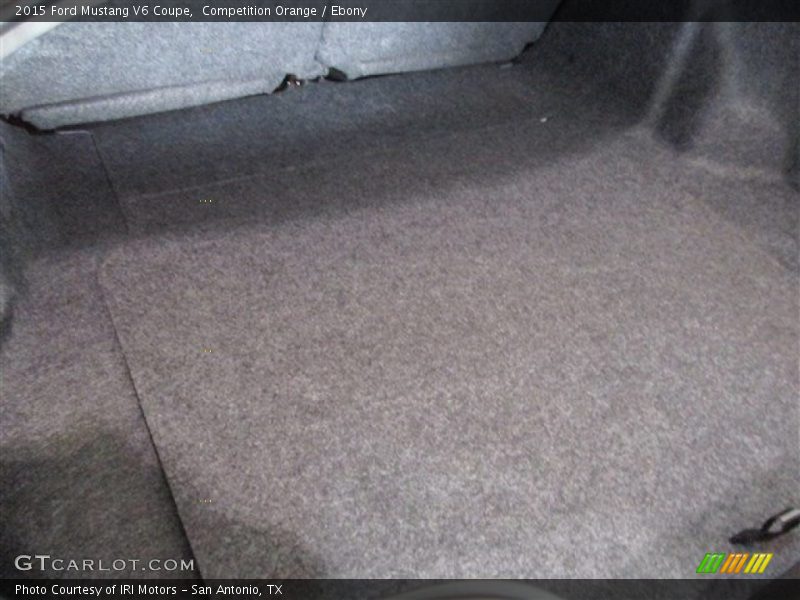 Competition Orange / Ebony 2015 Ford Mustang V6 Coupe