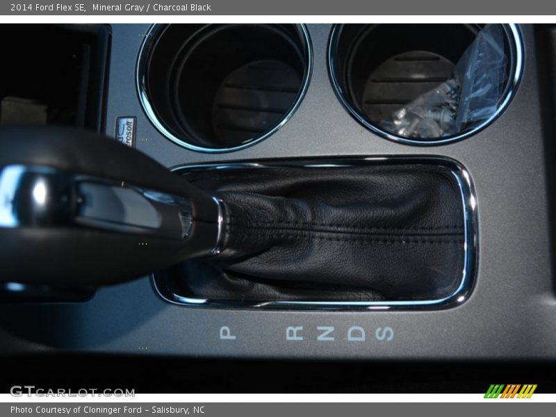 Mineral Gray / Charcoal Black 2014 Ford Flex SE