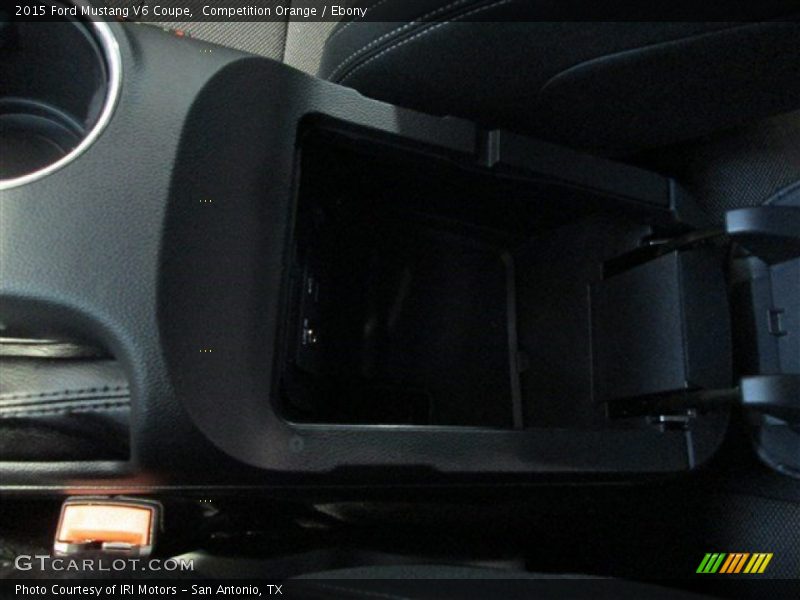 Competition Orange / Ebony 2015 Ford Mustang V6 Coupe