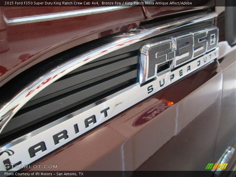 Bronze Fire / King Ranch Mesa Antique Affect/Adobe 2015 Ford F350 Super Duty King Ranch Crew Cab 4x4