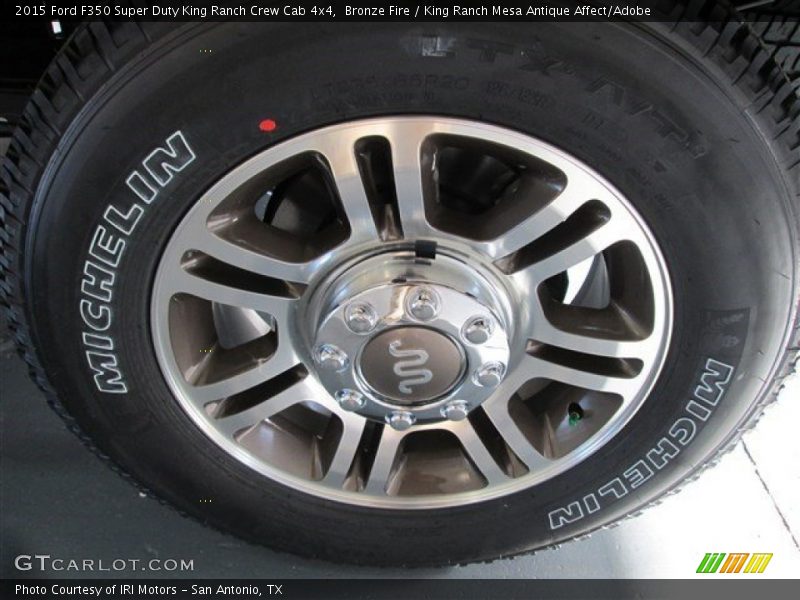 Bronze Fire / King Ranch Mesa Antique Affect/Adobe 2015 Ford F350 Super Duty King Ranch Crew Cab 4x4
