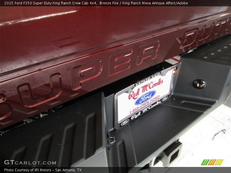 Bronze Fire / King Ranch Mesa Antique Affect/Adobe 2015 Ford F350 Super Duty King Ranch Crew Cab 4x4