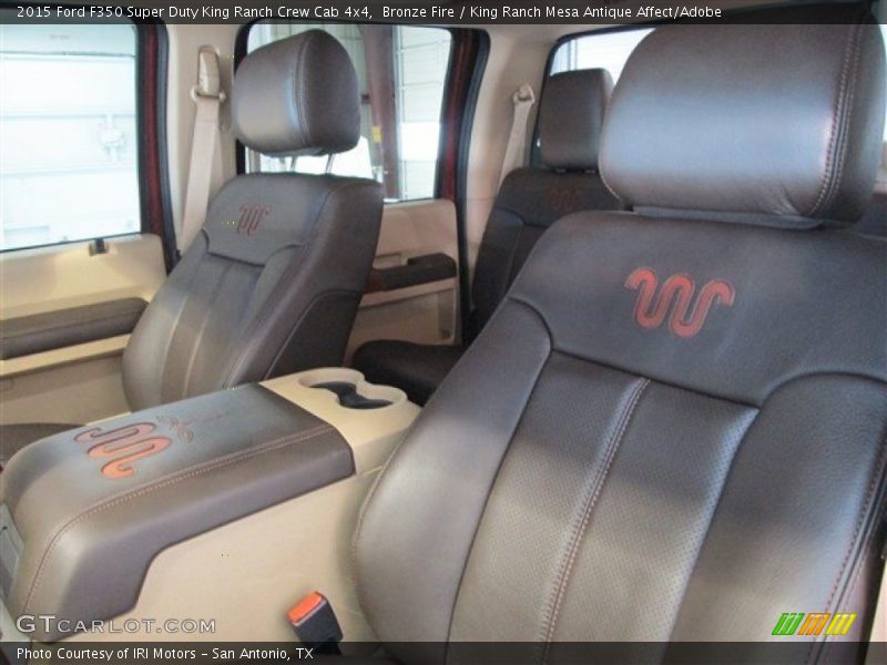 Bronze Fire / King Ranch Mesa Antique Affect/Adobe 2015 Ford F350 Super Duty King Ranch Crew Cab 4x4