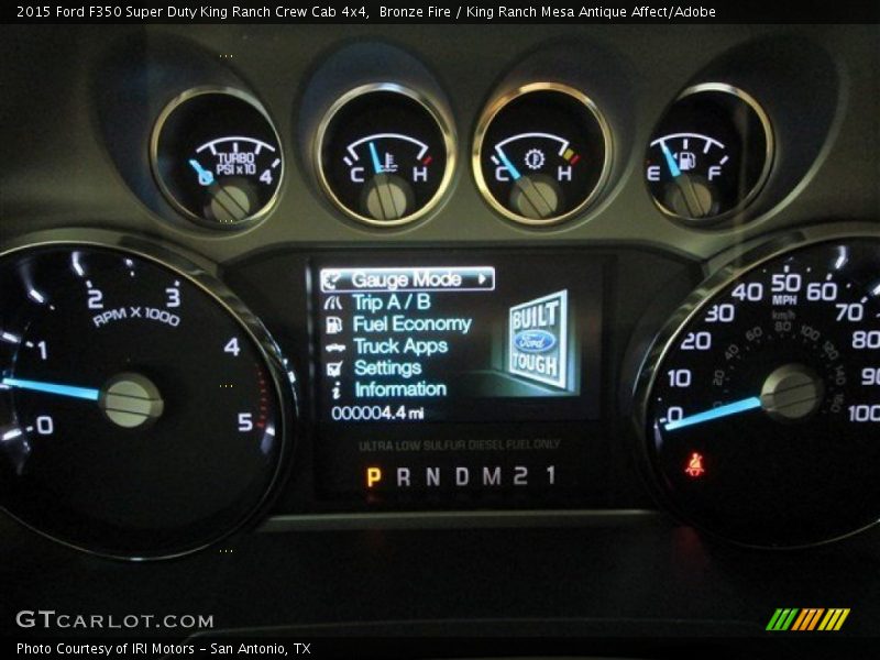 Bronze Fire / King Ranch Mesa Antique Affect/Adobe 2015 Ford F350 Super Duty King Ranch Crew Cab 4x4