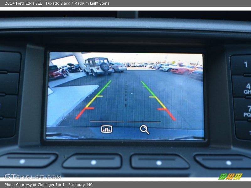 Tuxedo Black / Medium Light Stone 2014 Ford Edge SEL