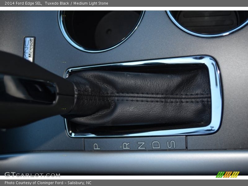 Tuxedo Black / Medium Light Stone 2014 Ford Edge SEL