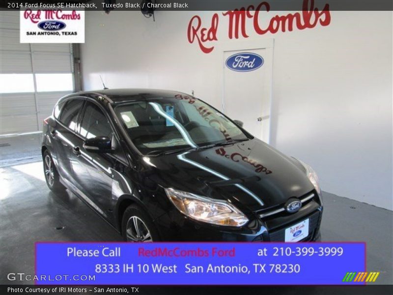 Tuxedo Black / Charcoal Black 2014 Ford Focus SE Hatchback