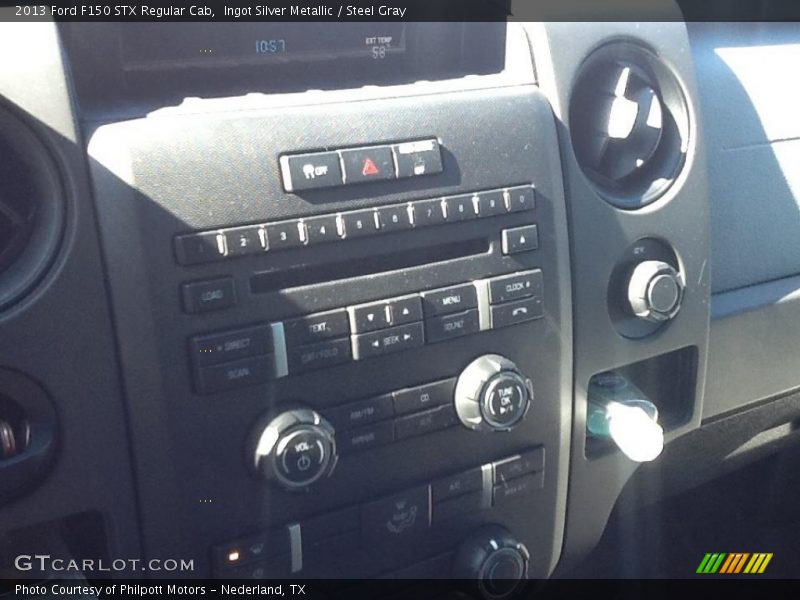 Ingot Silver Metallic / Steel Gray 2013 Ford F150 STX Regular Cab
