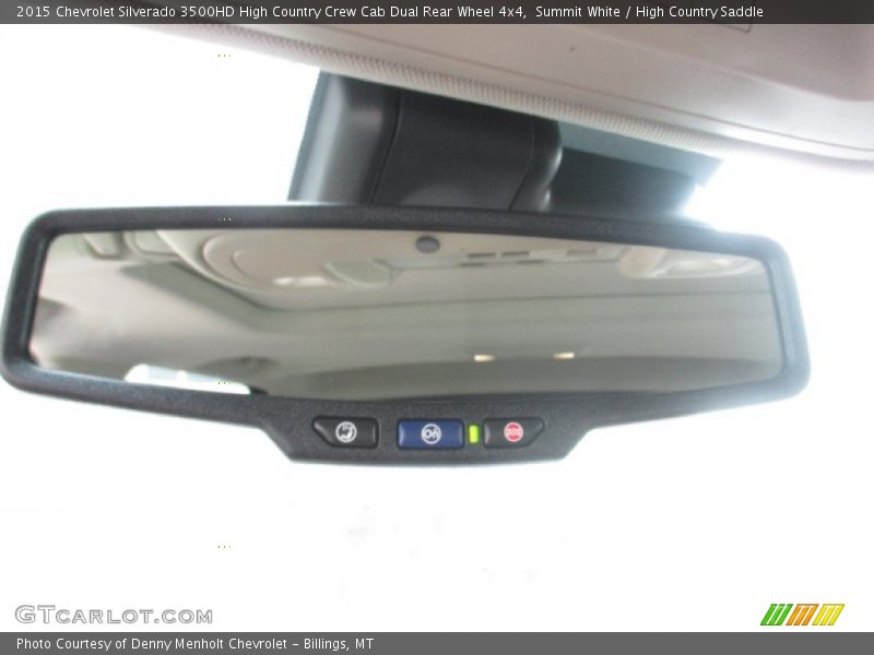 Controls of 2015 Silverado 3500HD High Country Crew Cab Dual Rear Wheel 4x4