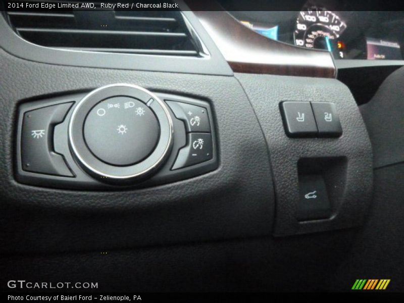 Ruby Red / Charcoal Black 2014 Ford Edge Limited AWD
