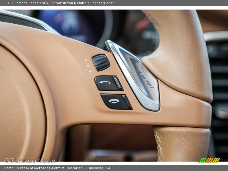 Topaz Brown Metallic / Cognac/Cedar 2012 Porsche Panamera S