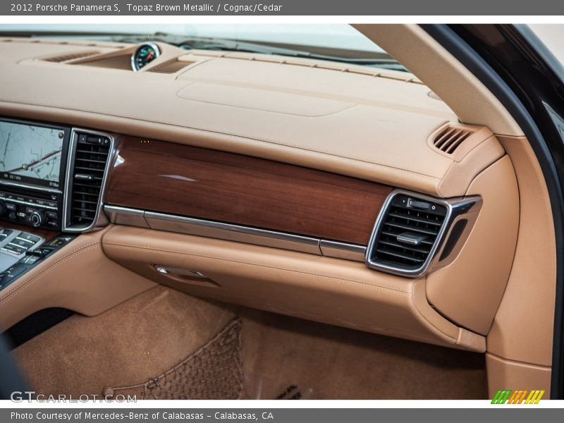 Topaz Brown Metallic / Cognac/Cedar 2012 Porsche Panamera S