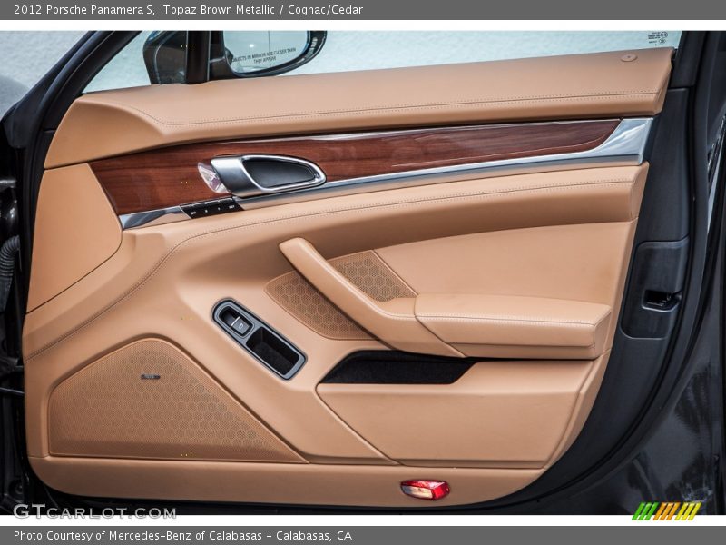 Topaz Brown Metallic / Cognac/Cedar 2012 Porsche Panamera S