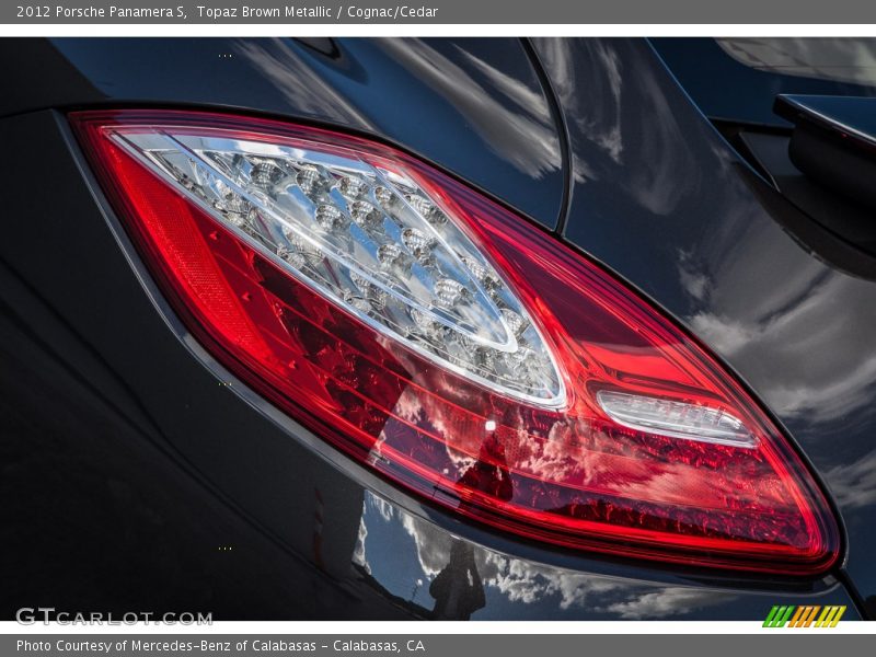 Topaz Brown Metallic / Cognac/Cedar 2012 Porsche Panamera S