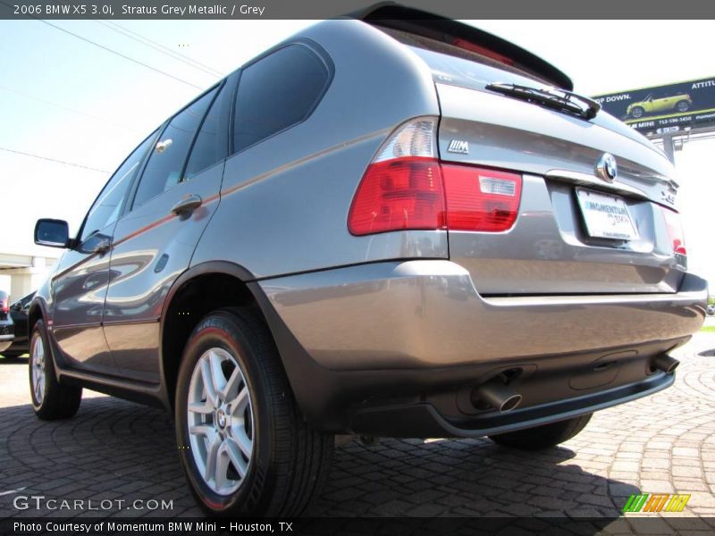 Stratus Grey Metallic / Grey 2006 BMW X5 3.0i