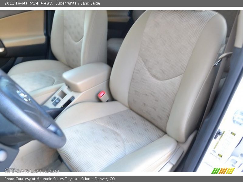 Super White / Sand Beige 2011 Toyota RAV4 I4 4WD