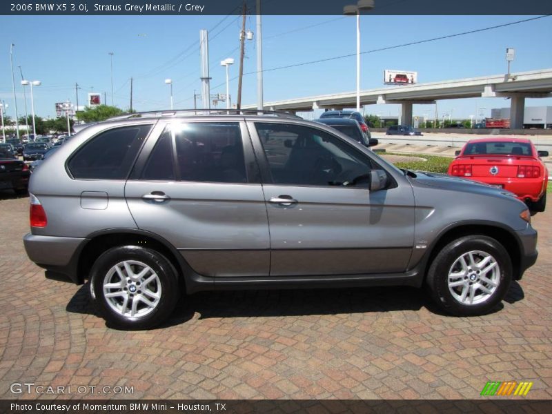 Stratus Grey Metallic / Grey 2006 BMW X5 3.0i