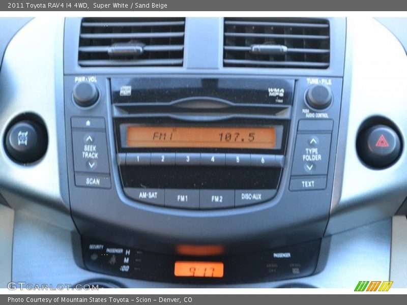 Super White / Sand Beige 2011 Toyota RAV4 I4 4WD