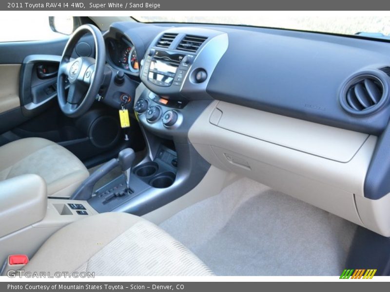 Super White / Sand Beige 2011 Toyota RAV4 I4 4WD