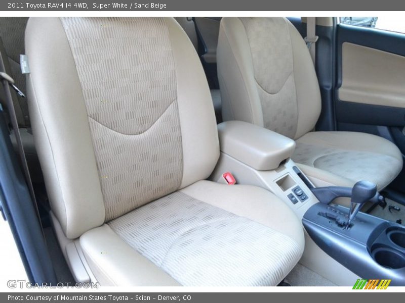 Super White / Sand Beige 2011 Toyota RAV4 I4 4WD
