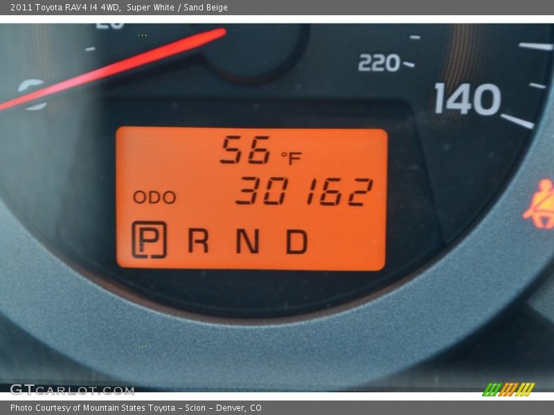 Super White / Sand Beige 2011 Toyota RAV4 I4 4WD